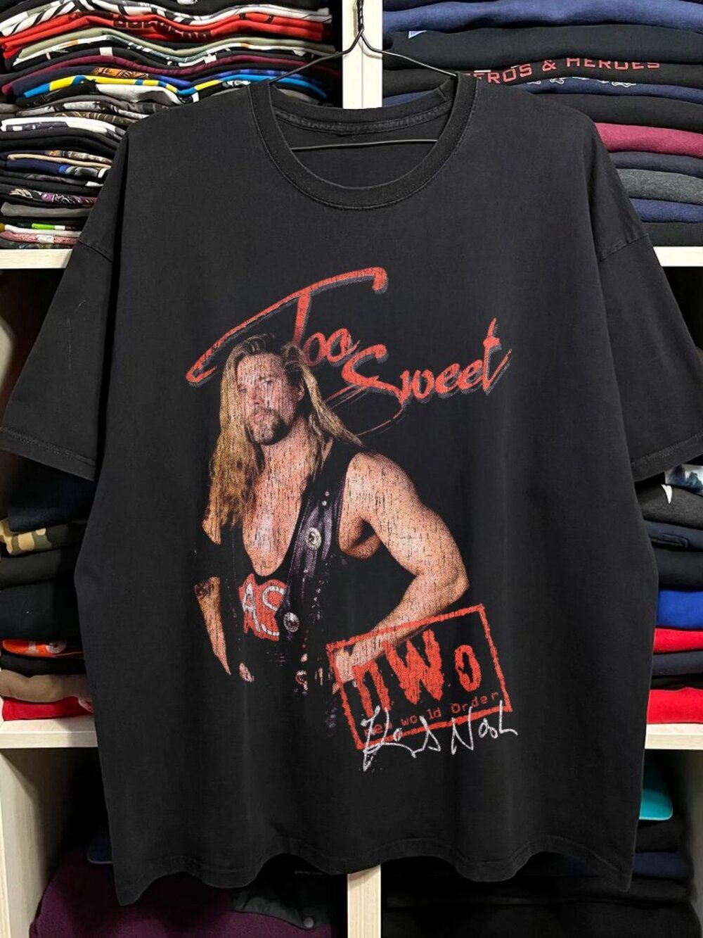 Nash NWO Washed Black Tee